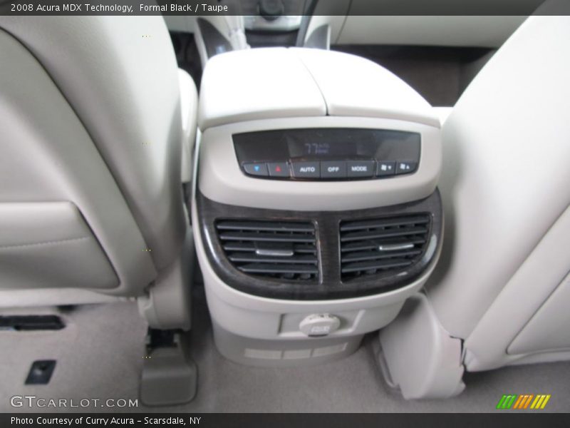 Formal Black / Taupe 2008 Acura MDX Technology