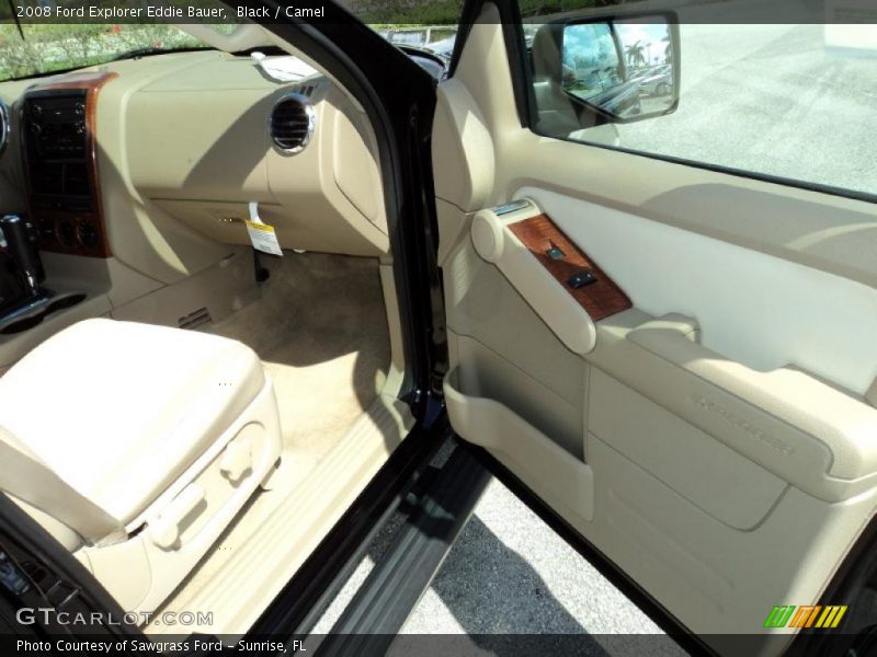 Black / Camel 2008 Ford Explorer Eddie Bauer