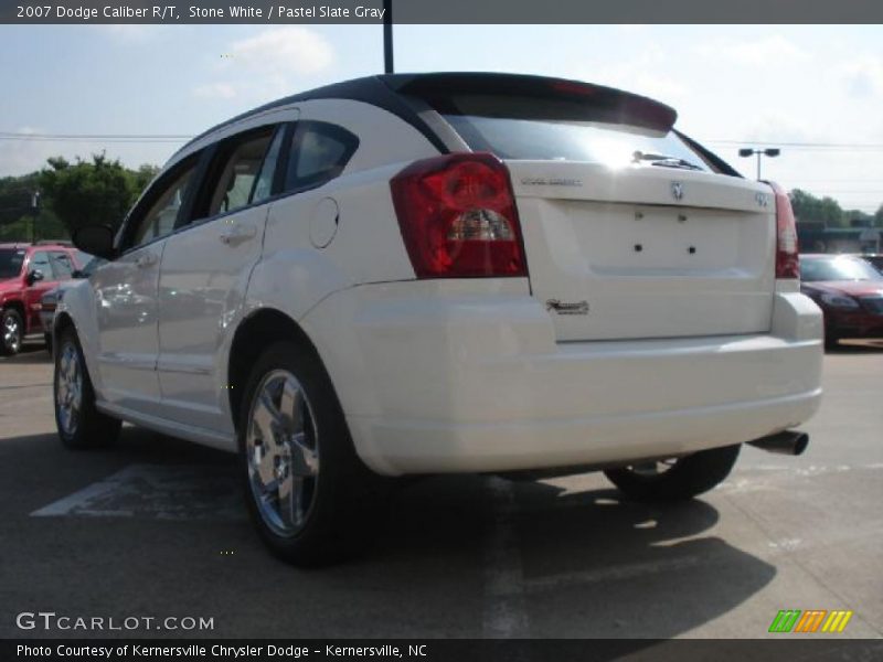 Stone White / Pastel Slate Gray 2007 Dodge Caliber R/T