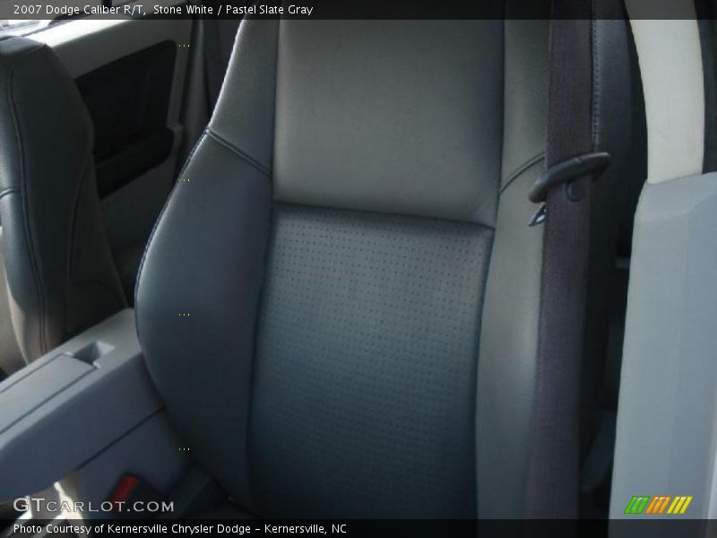 Stone White / Pastel Slate Gray 2007 Dodge Caliber R/T