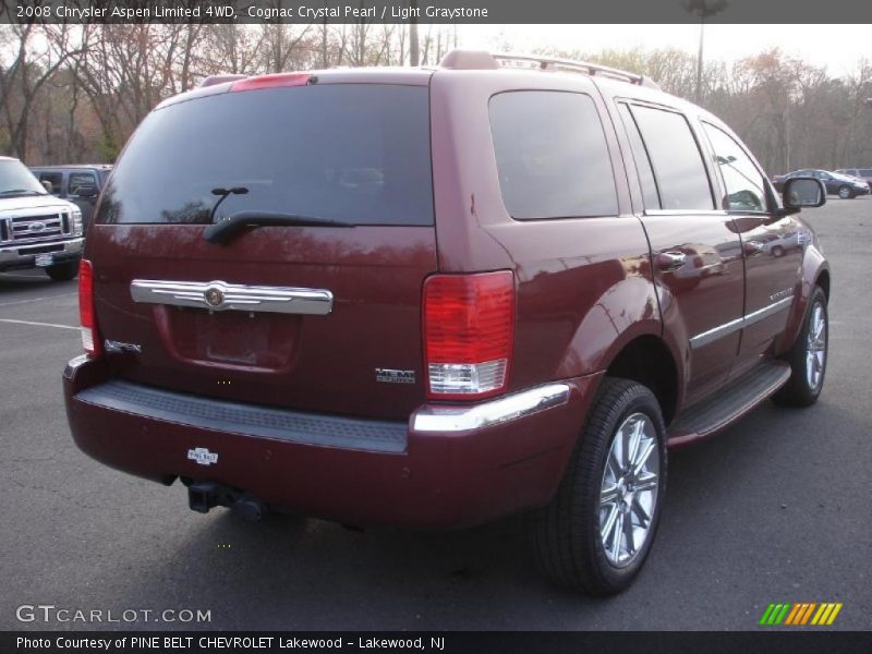 Cognac Crystal Pearl / Light Graystone 2008 Chrysler Aspen Limited 4WD
