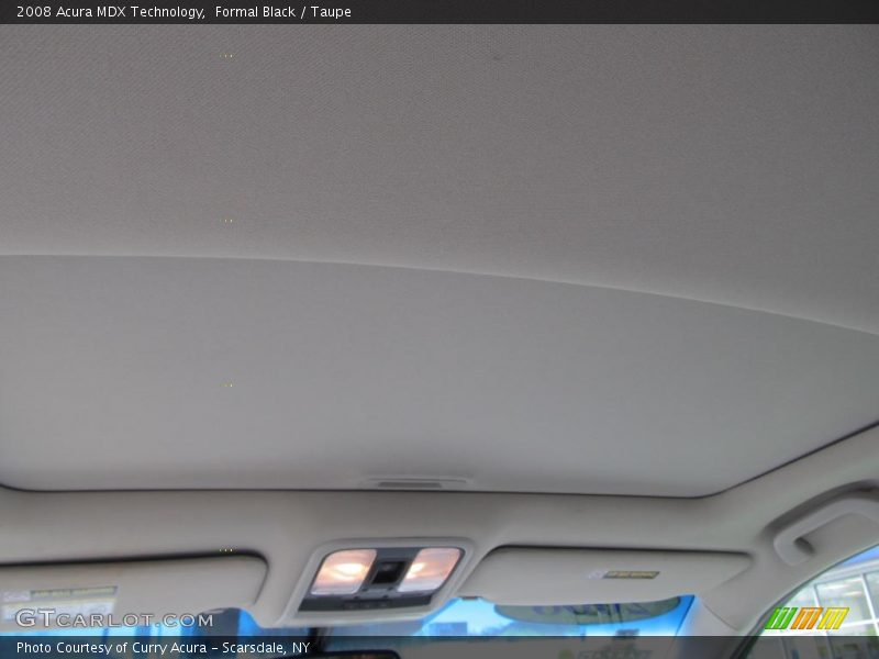 Formal Black / Taupe 2008 Acura MDX Technology