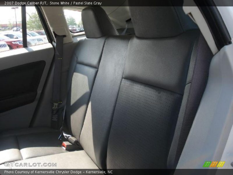 Stone White / Pastel Slate Gray 2007 Dodge Caliber R/T