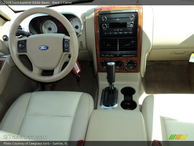 Black / Camel 2008 Ford Explorer Eddie Bauer