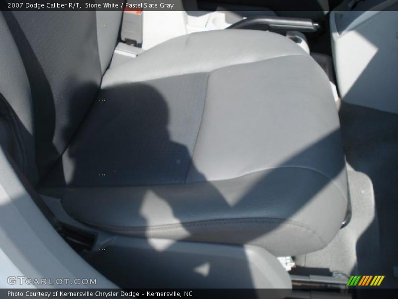 Stone White / Pastel Slate Gray 2007 Dodge Caliber R/T