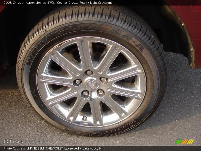 Cognac Crystal Pearl / Light Graystone 2008 Chrysler Aspen Limited 4WD