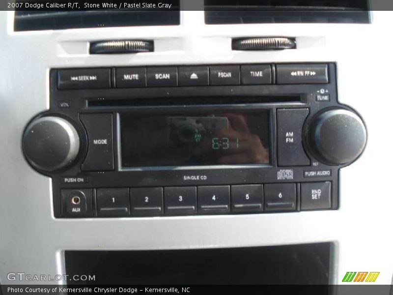 Stone White / Pastel Slate Gray 2007 Dodge Caliber R/T