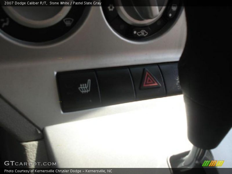Stone White / Pastel Slate Gray 2007 Dodge Caliber R/T