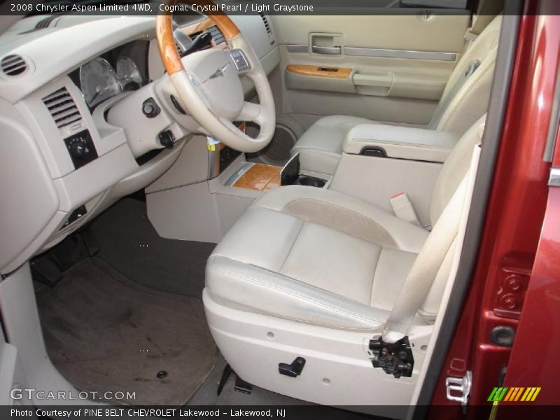 Cognac Crystal Pearl / Light Graystone 2008 Chrysler Aspen Limited 4WD