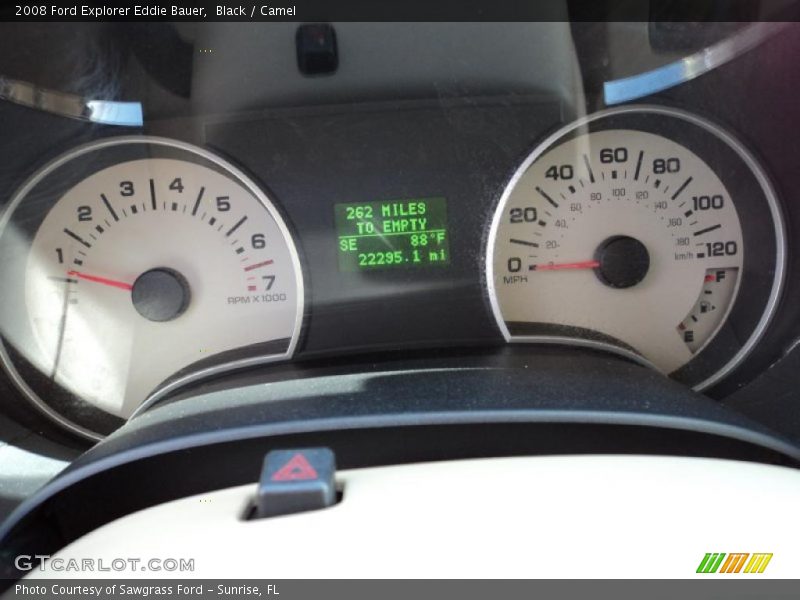 Black / Camel 2008 Ford Explorer Eddie Bauer