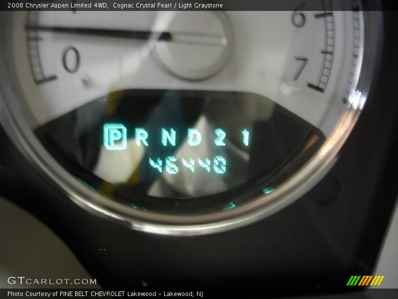 Cognac Crystal Pearl / Light Graystone 2008 Chrysler Aspen Limited 4WD
