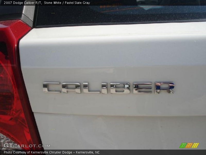 Stone White / Pastel Slate Gray 2007 Dodge Caliber R/T