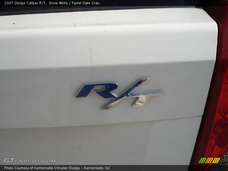 Stone White / Pastel Slate Gray 2007 Dodge Caliber R/T