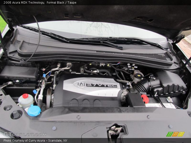 Formal Black / Taupe 2008 Acura MDX Technology