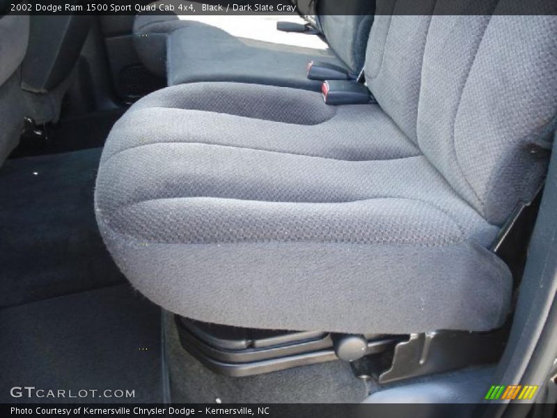 Black / Dark Slate Gray 2002 Dodge Ram 1500 Sport Quad Cab 4x4