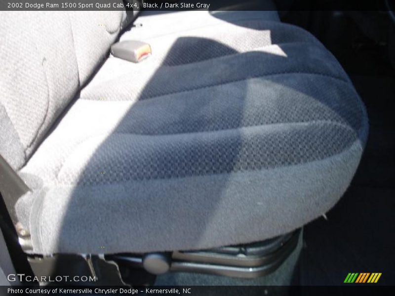 Black / Dark Slate Gray 2002 Dodge Ram 1500 Sport Quad Cab 4x4