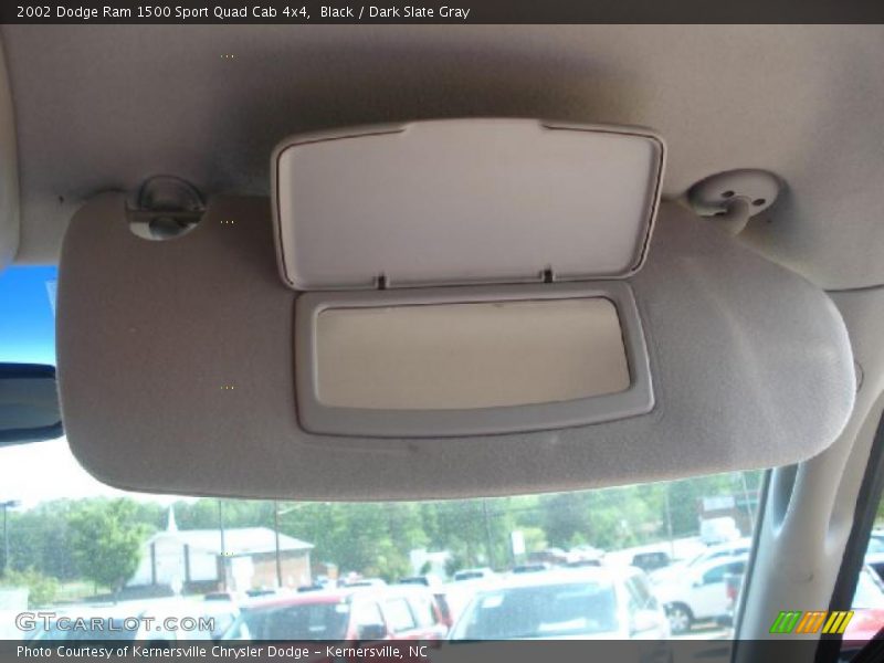 Black / Dark Slate Gray 2002 Dodge Ram 1500 Sport Quad Cab 4x4