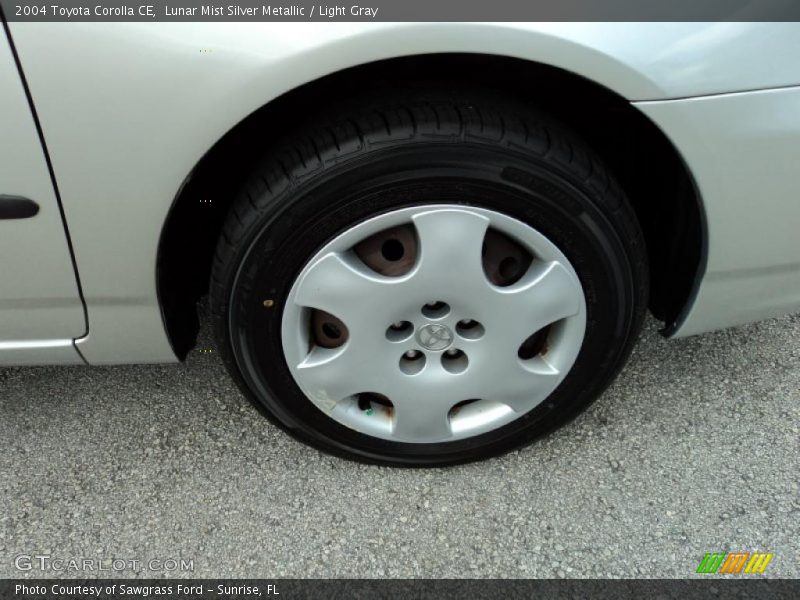 Lunar Mist Silver Metallic / Light Gray 2004 Toyota Corolla CE