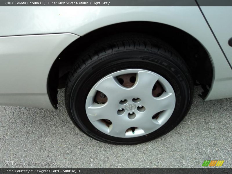 Lunar Mist Silver Metallic / Light Gray 2004 Toyota Corolla CE