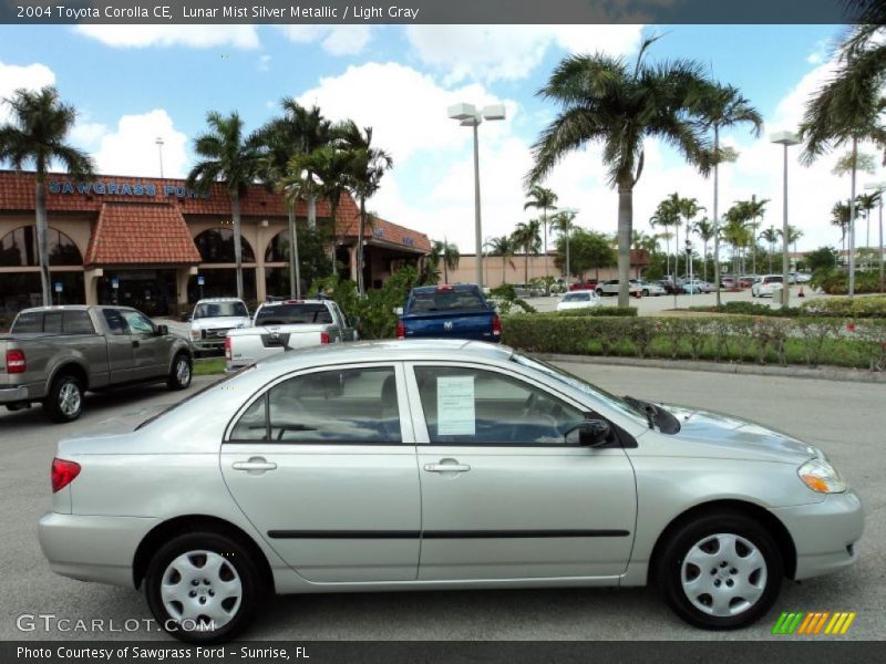 Lunar Mist Silver Metallic / Light Gray 2004 Toyota Corolla CE
