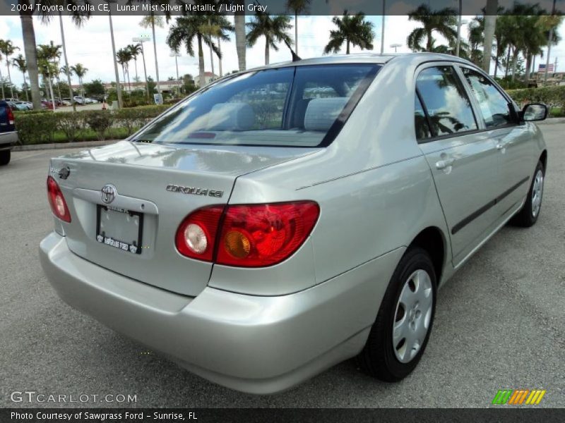 Lunar Mist Silver Metallic / Light Gray 2004 Toyota Corolla CE