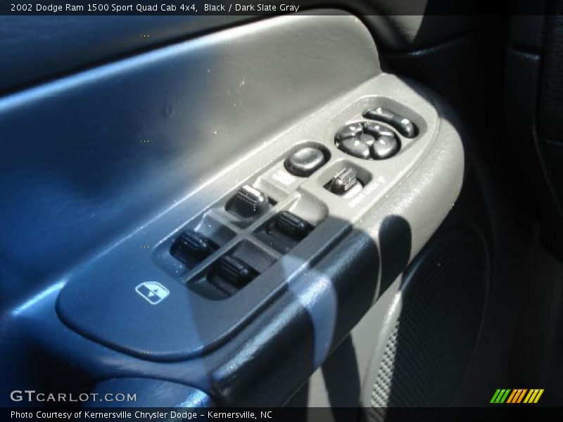 Black / Dark Slate Gray 2002 Dodge Ram 1500 Sport Quad Cab 4x4