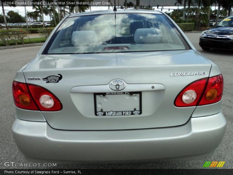 Lunar Mist Silver Metallic / Light Gray 2004 Toyota Corolla CE