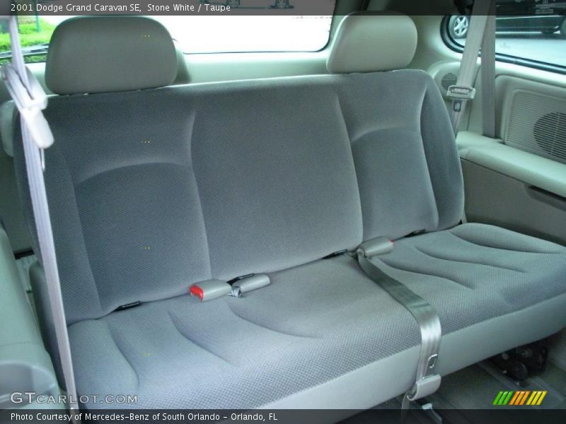  2001 Grand Caravan SE Taupe Interior