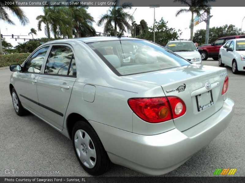 Lunar Mist Silver Metallic / Light Gray 2004 Toyota Corolla CE
