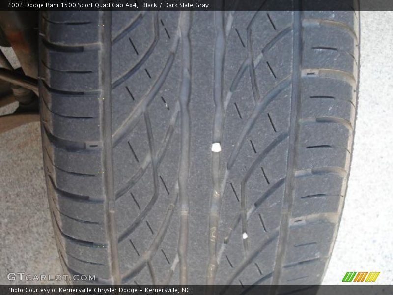 Black / Dark Slate Gray 2002 Dodge Ram 1500 Sport Quad Cab 4x4