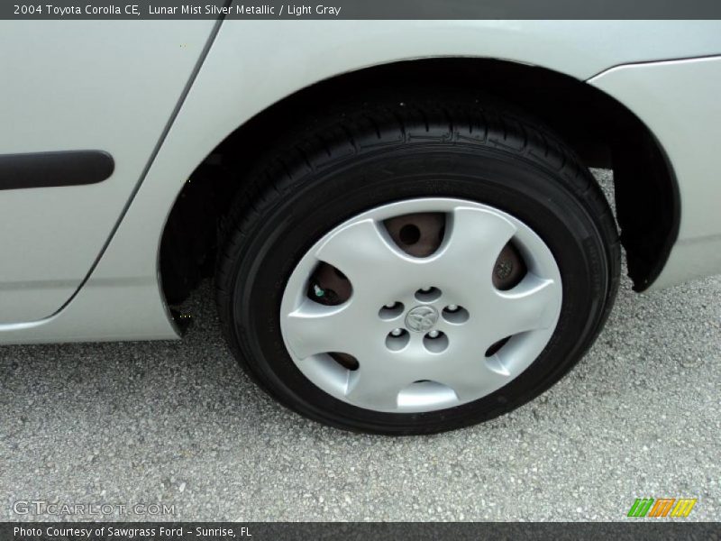 Lunar Mist Silver Metallic / Light Gray 2004 Toyota Corolla CE