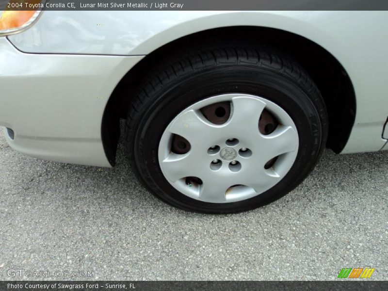 Lunar Mist Silver Metallic / Light Gray 2004 Toyota Corolla CE