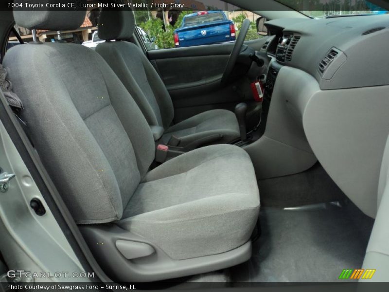 Lunar Mist Silver Metallic / Light Gray 2004 Toyota Corolla CE