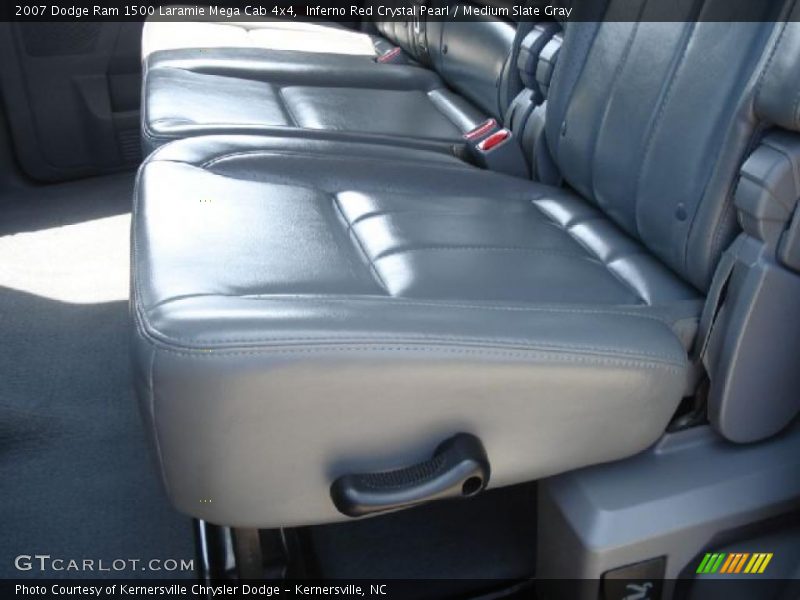 Inferno Red Crystal Pearl / Medium Slate Gray 2007 Dodge Ram 1500 Laramie Mega Cab 4x4