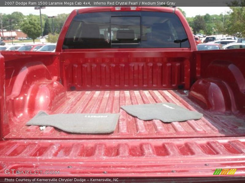 Inferno Red Crystal Pearl / Medium Slate Gray 2007 Dodge Ram 1500 Laramie Mega Cab 4x4