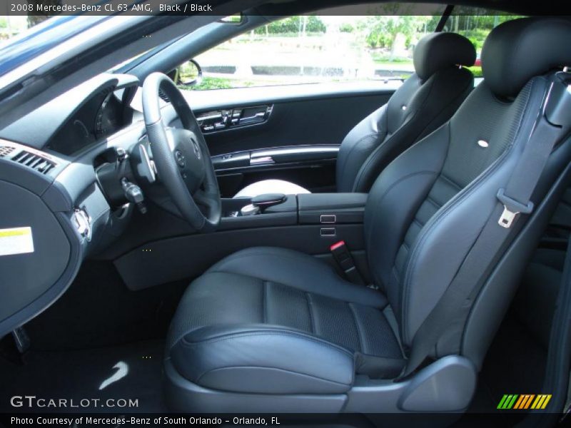  2008 CL 63 AMG Black Interior