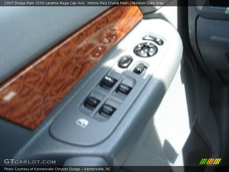 Inferno Red Crystal Pearl / Medium Slate Gray 2007 Dodge Ram 1500 Laramie Mega Cab 4x4