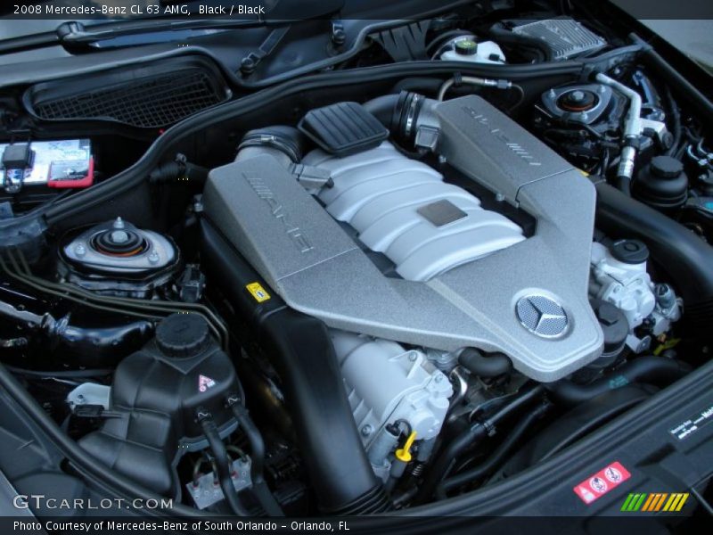  2008 CL 63 AMG Engine - 6.3 Liter AMG DOHC 32-Valve V8
