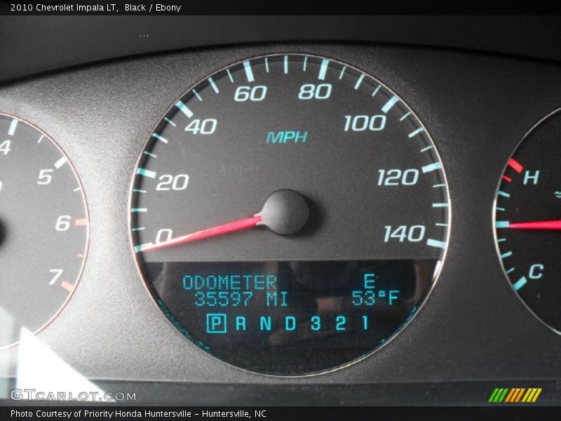 Black / Ebony 2010 Chevrolet Impala LT