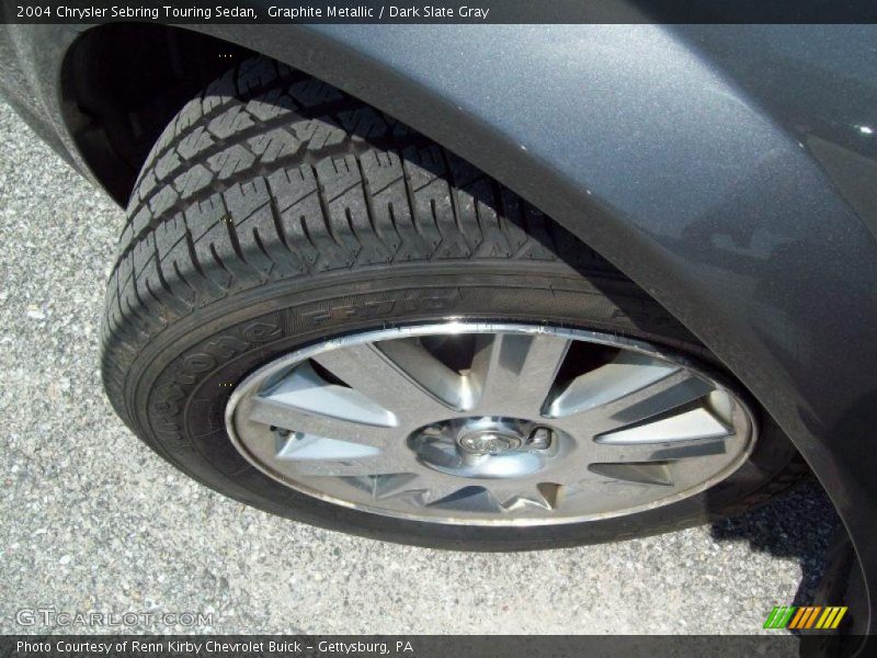 Graphite Metallic / Dark Slate Gray 2004 Chrysler Sebring Touring Sedan