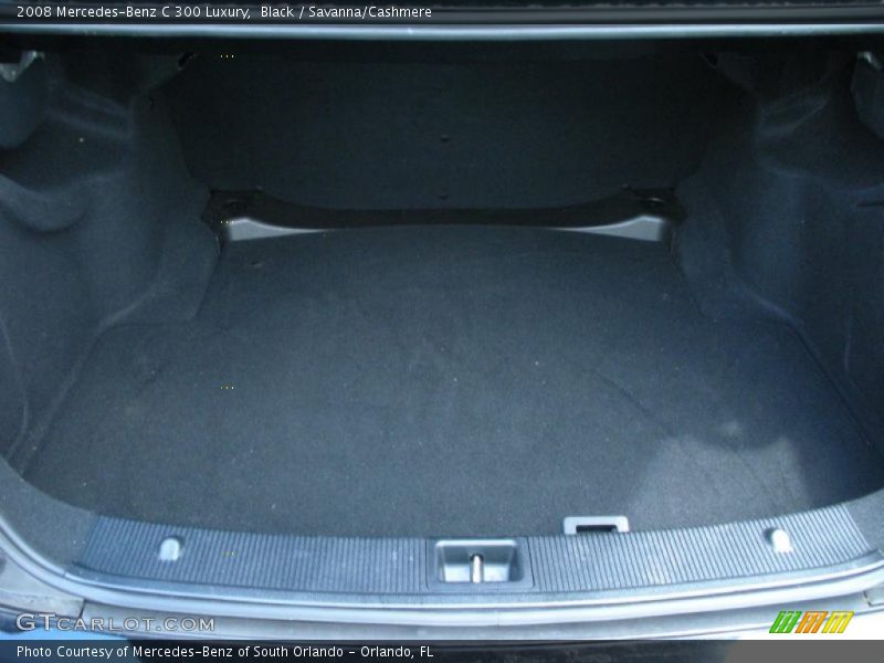 Black / Savanna/Cashmere 2008 Mercedes-Benz C 300 Luxury