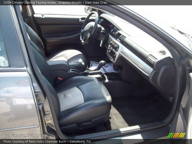 Graphite Metallic / Dark Slate Gray 2004 Chrysler Sebring Touring Sedan