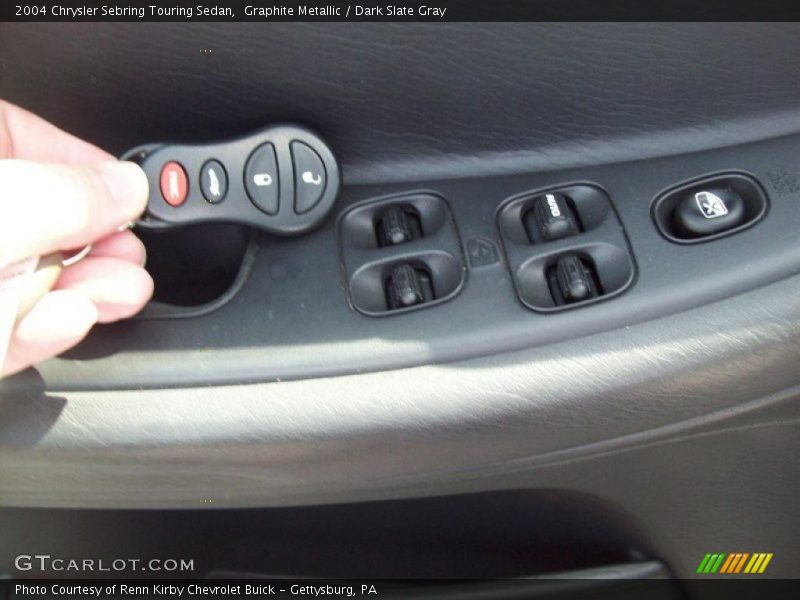 Graphite Metallic / Dark Slate Gray 2004 Chrysler Sebring Touring Sedan