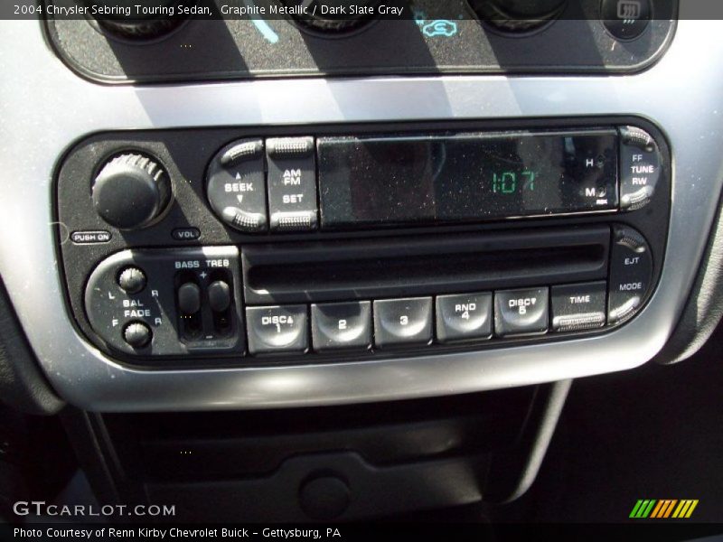 Controls of 2004 Sebring Touring Sedan