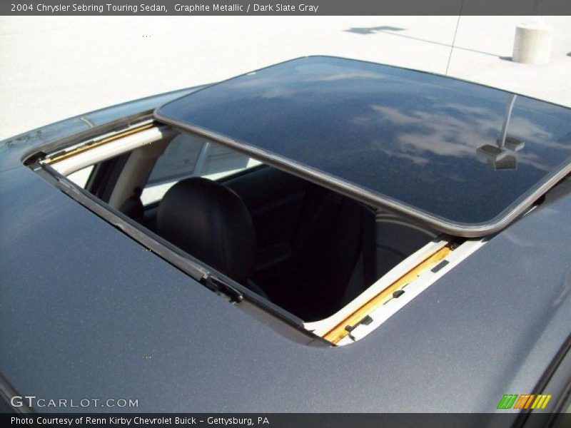 Graphite Metallic / Dark Slate Gray 2004 Chrysler Sebring Touring Sedan