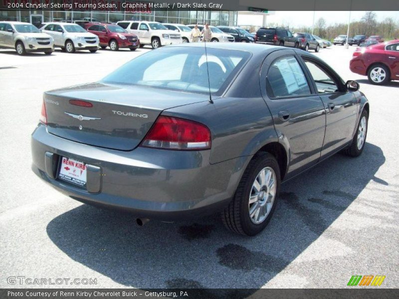 Graphite Metallic / Dark Slate Gray 2004 Chrysler Sebring Touring Sedan