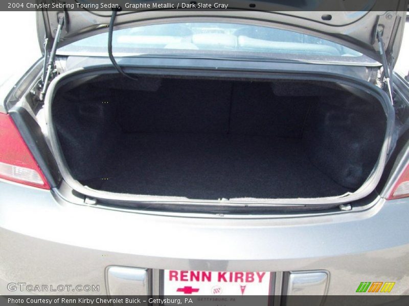 Graphite Metallic / Dark Slate Gray 2004 Chrysler Sebring Touring Sedan