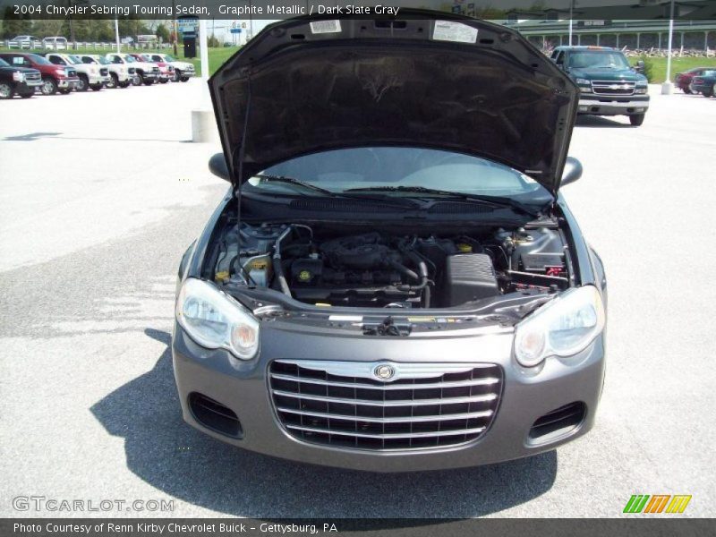Graphite Metallic / Dark Slate Gray 2004 Chrysler Sebring Touring Sedan
