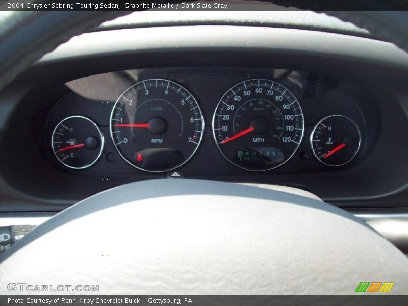  2004 Sebring Touring Sedan Touring Sedan Gauges
