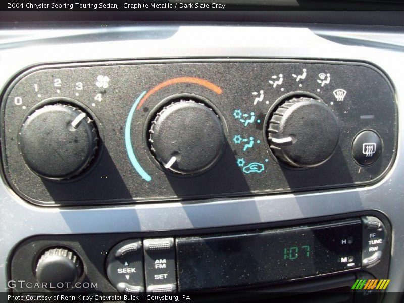 Controls of 2004 Sebring Touring Sedan